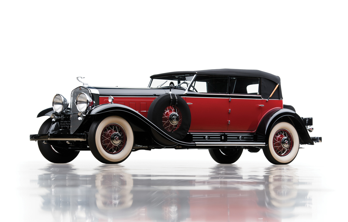 1930 Cadillac V-16 Convertible Sedan by Murphy offered at RM Sotheby’s The Andrews Collection live auction 2015